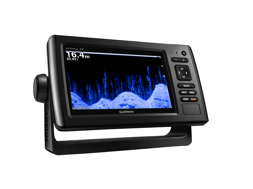 Garmin echoMAP CHIRP 72sv w/Transducer ()