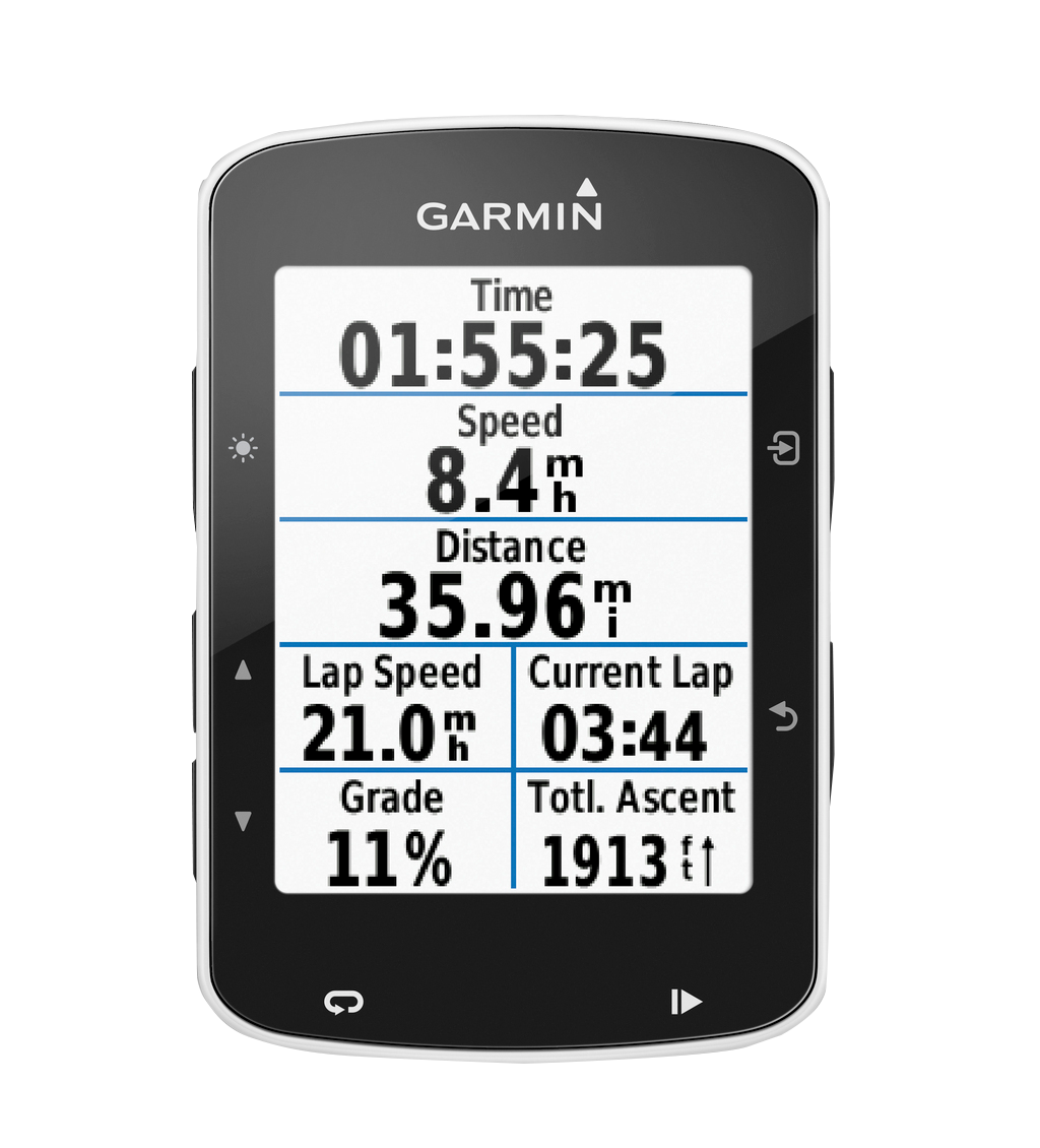 Garmin Edge 520 Bundle, Smart Biking Computer for Cyclists (010-01369-00)