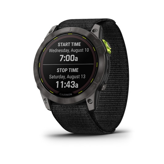 Garmin Enduro 2, montre connectée GPS ultra performante avec fonctions de navigation, d'activité et de santé (010-02754-00)