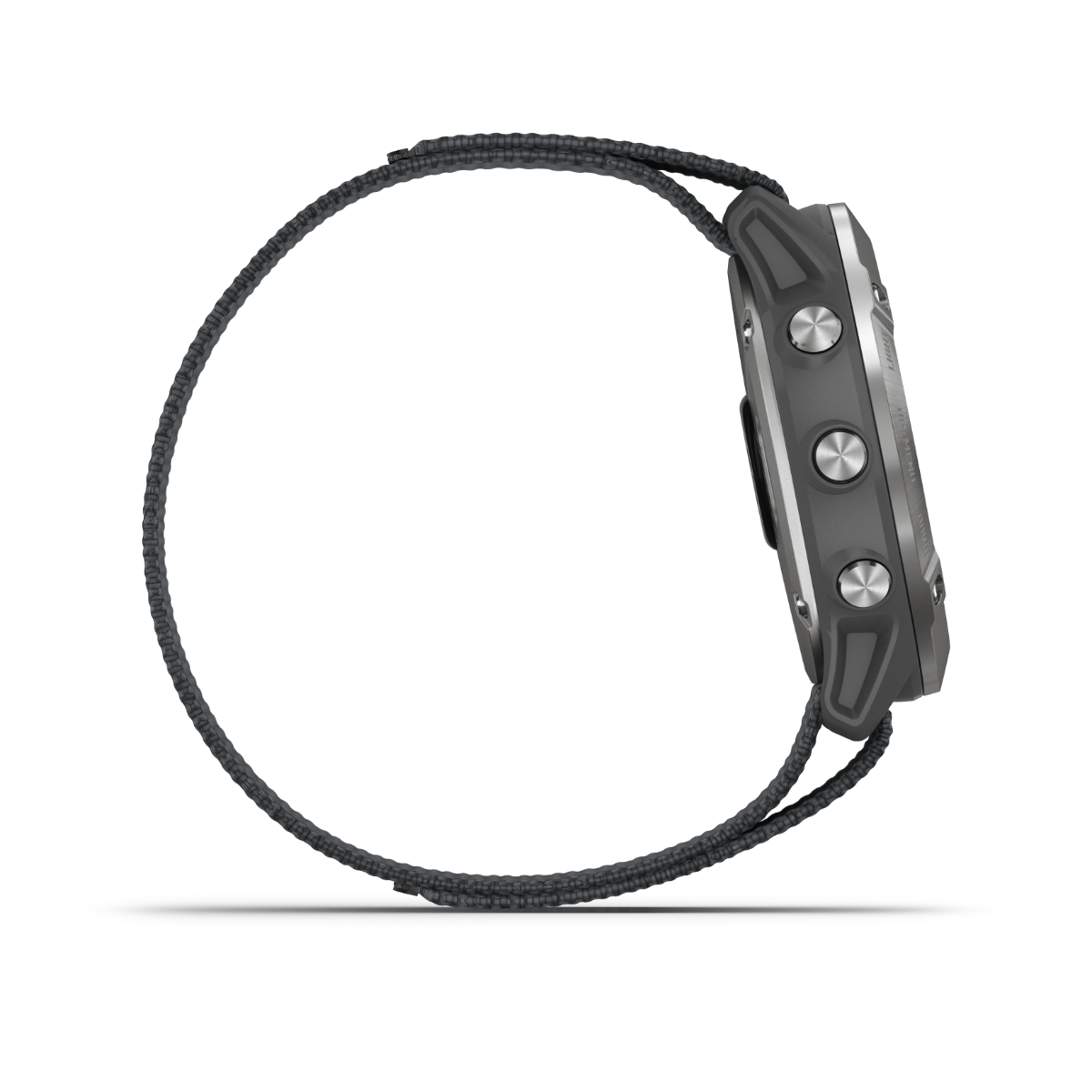 Garmin Enduro - Acier avec bracelet en nylon UltraFit gris