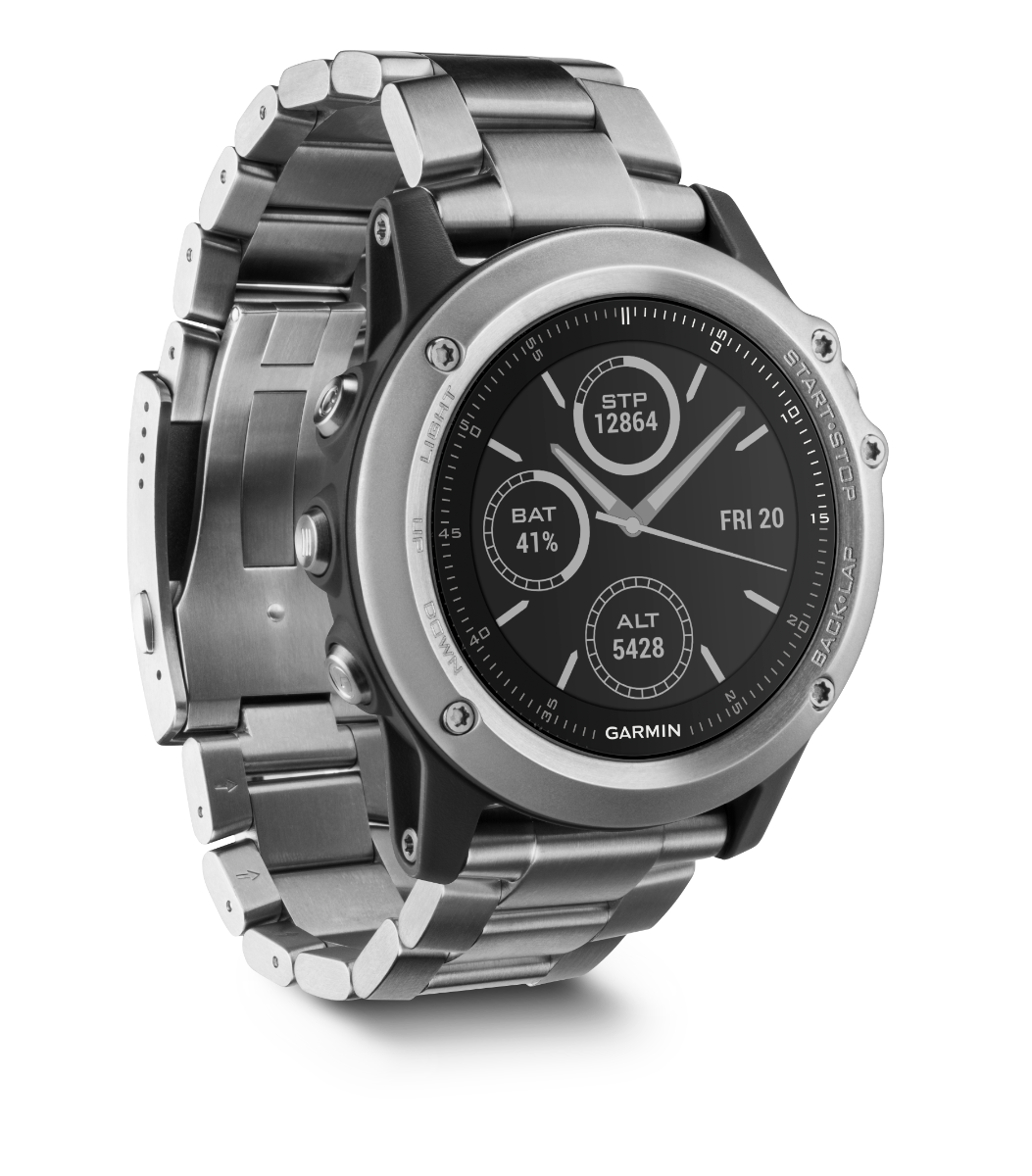 Garmin Fenix 3 Sapphire, Titanium (010-01338-40)