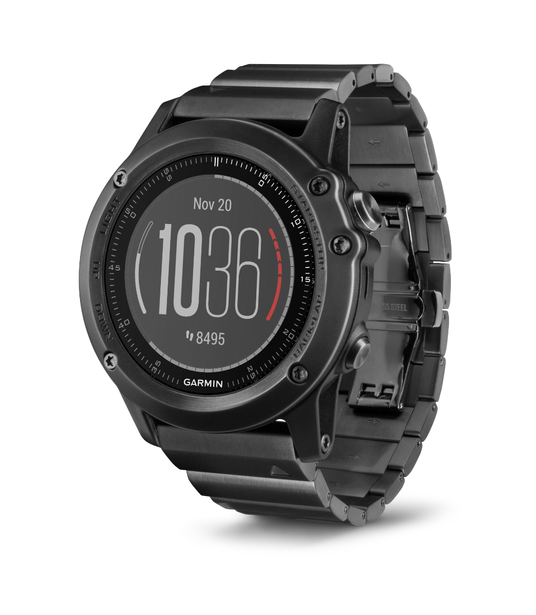 Garmin Fenix ​​3 HR avec lentille saphir (010-01338-70)