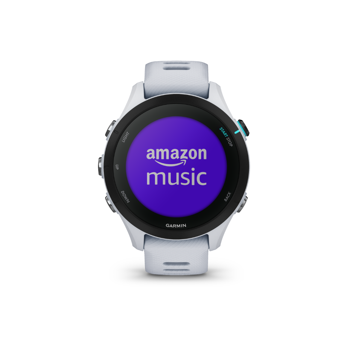 Garmin Forerunner 255S Music, Whitestone, Premium Fitness GPS Smartwatch for Runners (010-02641-23)