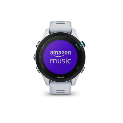 Garmin Forerunner 255S Music, Whitestone, Premium Fitness GPS Smartwatch for Runners (010-02641-23)