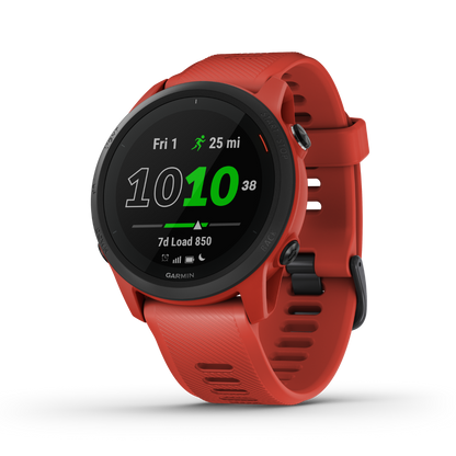 Garmin Forerunner 745, rouge, montre connectée GPS de fitness pour coureurs (reconditionnée certifiée Garmin)