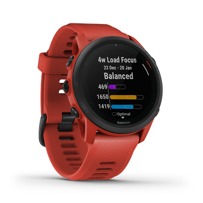 Garmin Forerunner 745, rouge, montre connectée GPS de fitness pour coureurs (reconditionnée certifiée Garmin)