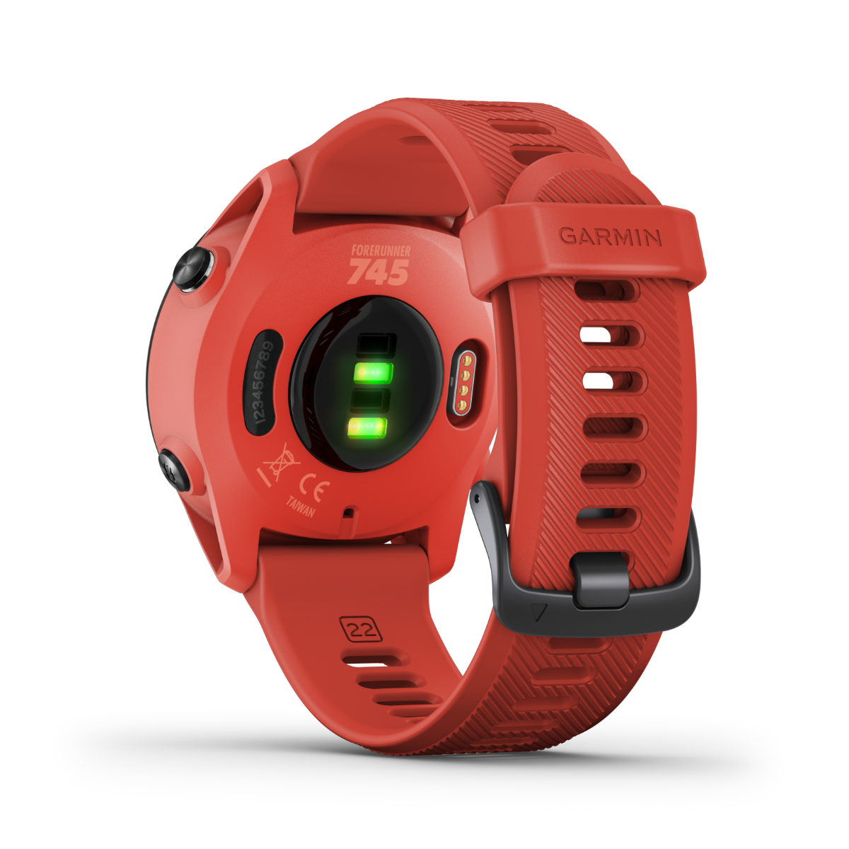 Garmin Forerunner 745, rouge, montre connectée GPS de fitness pour coureurs (reconditionnée certifiée Garmin)