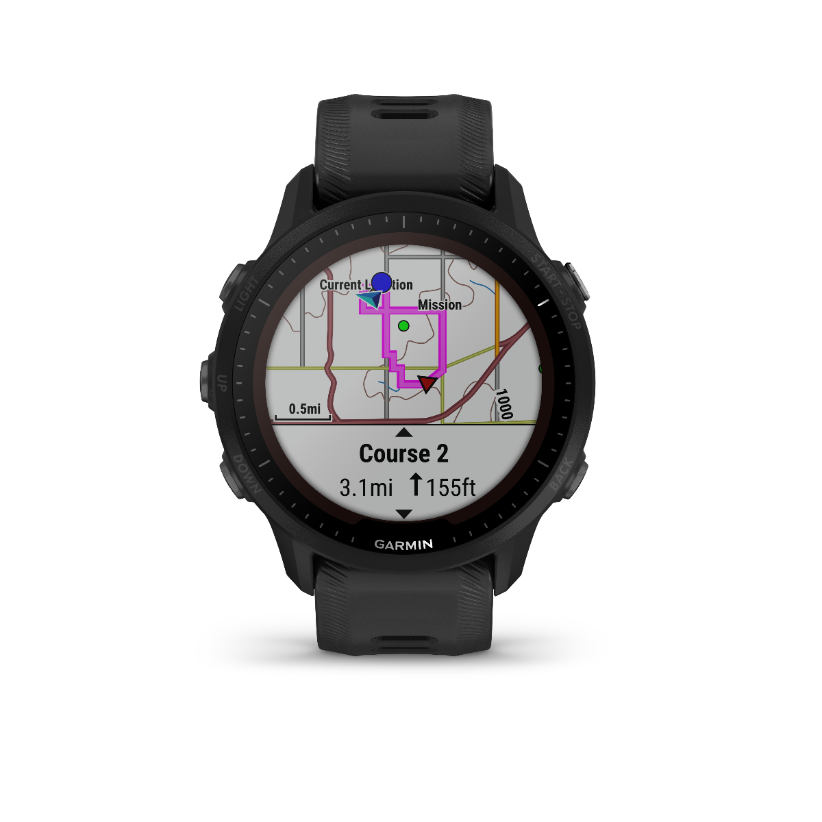 Garmin Forerunner 955 Solaire Noir (010-02638-00)