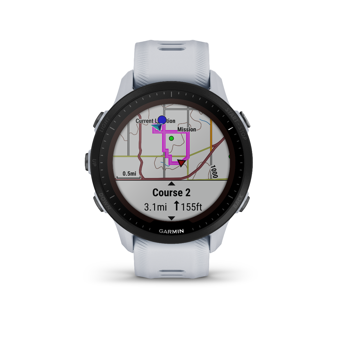 Garmin Forerunner 955 Solar Whitestone (010-02638-01)