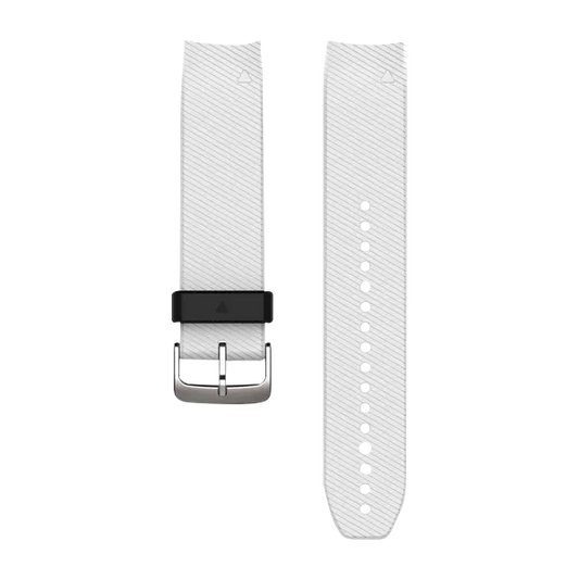 Garmin QuickFit 22 Watch Bands (Approach S60) White Silicone