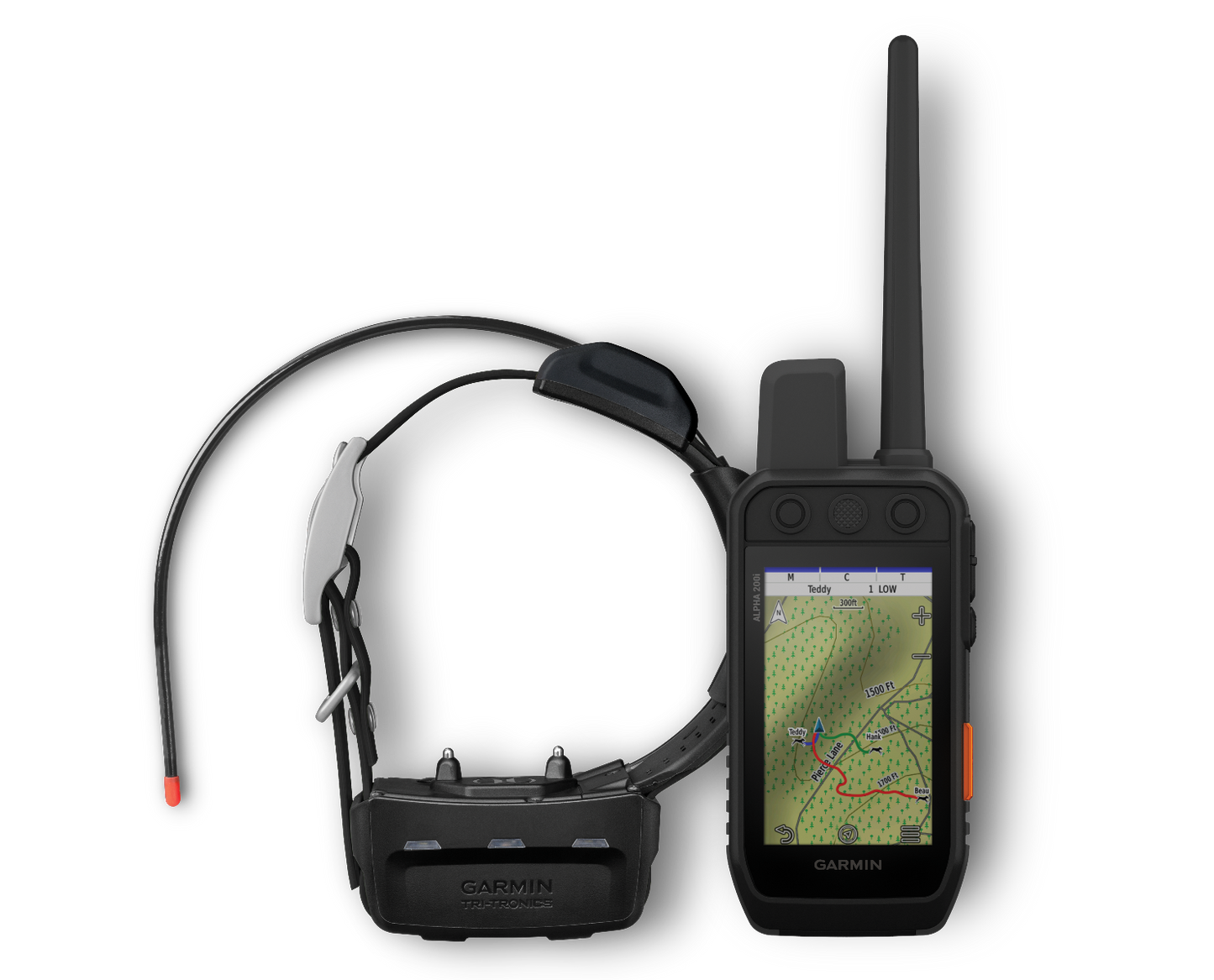 Pack Garmin Alpha 200i avec appareil portable Alpha 200i et collier pour chien TT15 (010-02230-00)