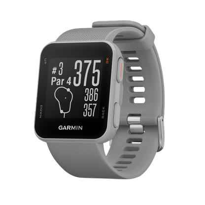 Garmin Approach S10, Powder Gray, Golf GPS Smartwatch & Rangefinder (010-02028-01)