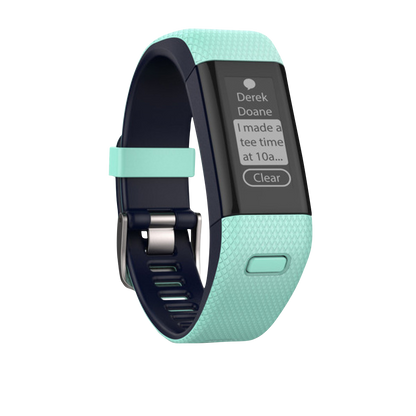 Garmin Approach X40, Frost Blue/Midnight Blue, montre connectée GPS de golf et télémètre (010-01513-02)