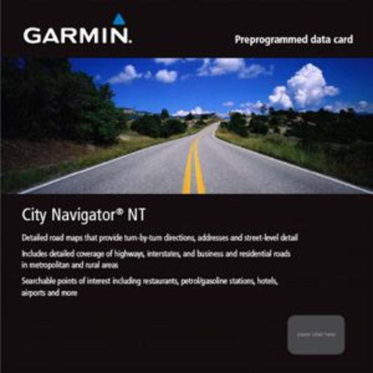 Garmin City Navigator Australie et Nouvelle-Zélande, carte microSD (010-11875-00)