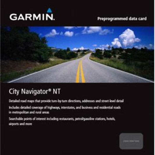 Garmin City Navigator Europe NT : carte microSD pour le Royaume-Uni et l'Irlande (010-10691-00)