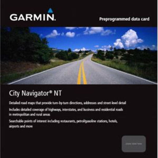 Garmin City Navigator Moyen-Orient et Afrique, carte microSD (010-11550-00)