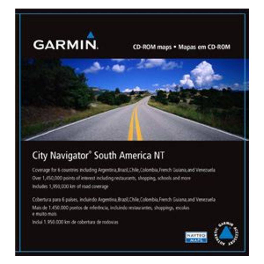 Garmin City Navigator Amérique du Sud NT, carte microSD (010-11752-00)