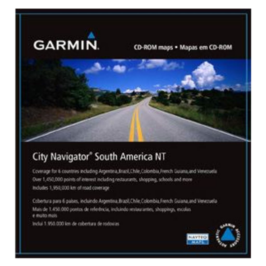 Garmin City Navigator Amérique du Sud NT, carte microSD (010-11752-00)