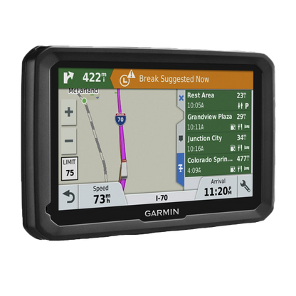 Garmin Dezl 580LMT-S Bundle, Case & Cloth, Trucking GPS Navigator with 5-inch Screen (010-B1858-02)