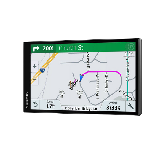 Garmin DriveTrack 71 LMT-S, navigateur GPS intelligent 7 pouces pour automobiles (010-01982-00)