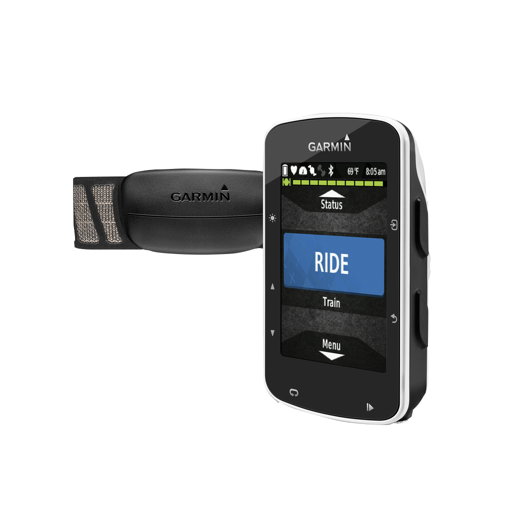 Garmin Edge 520 Bundle, Smart Biking Computer for Cyclists (010-01369-00)