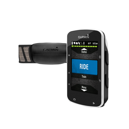 Garmin Edge 520 Bundle, Smart Biking Computer for Cyclists (010-01369-00)