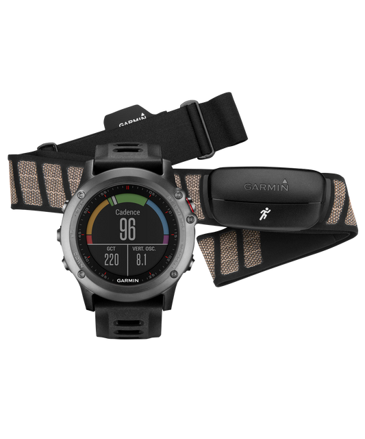 Garmin Fenix ​​3 Gris, pack HRM (010-01338-10)