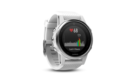 Garmin Fenix 5S White w/ Carrara White Band (010-01685-00)