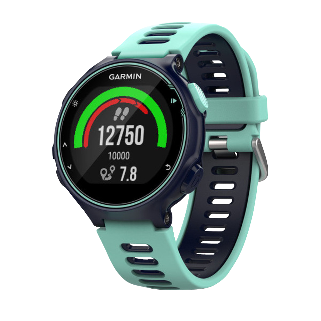 Garmin Forerunner 735XT Midnight & Frost Blue Run-Bundle (010-01614-13)