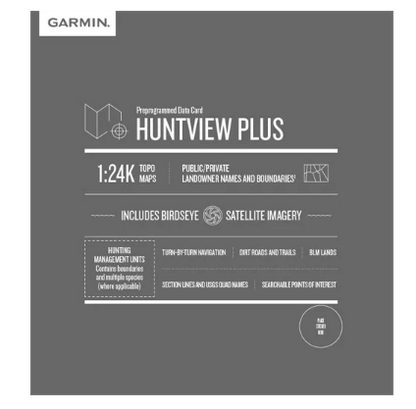 Carte MicroSD Garmin Huntview Plus Arkansas (010-12510-03)