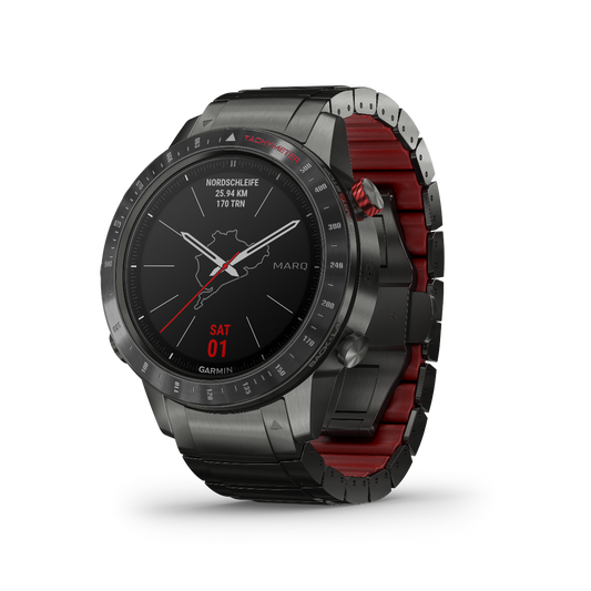 Garmin Marq Driver, montre connectée GPS de luxe pour hommes (010-02006-00)