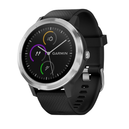 Garmin vivoactive 3 Noir et Acier Inoxydable