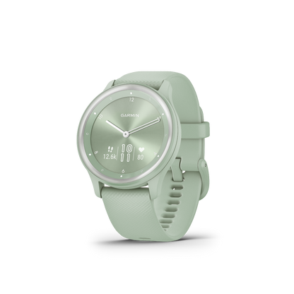 Garmin Vivomove Sport Cool Mint avec accents argentés (010-02566-03)