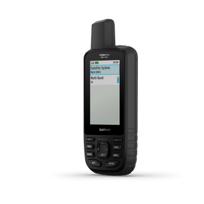 GPS portable multibande Garmin GPSMAP 66sr avec capteurs et cartes topographiques (010-02431-00)