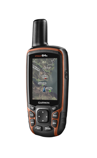 Garmin GPSMAP 64s, Handheld Outdoor/Trail GPS with TOPO Maps (Garmin Certified Refurbished)