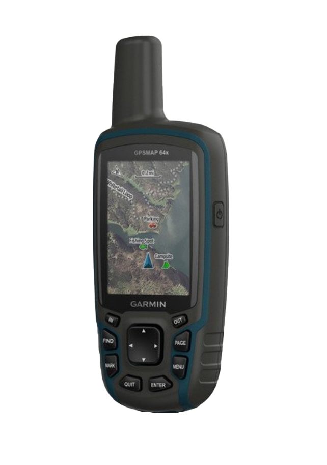 Garmin GPSMAP 64x, GPS portable d'extérieur/de sentier avec cartes TOPO (remis à neuf certifié Garmin)