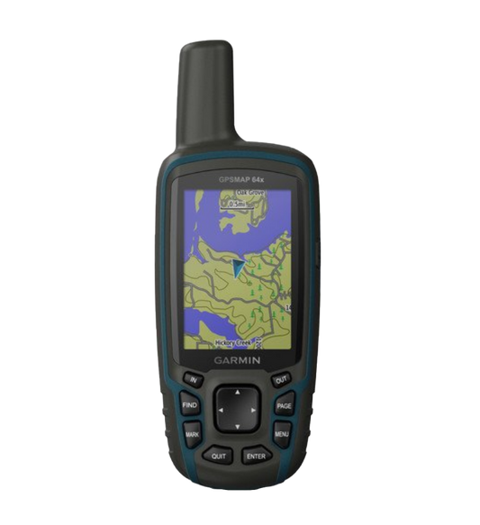 Garmin GPSMAP 64x, GPS portable d'extérieur/de sentier avec cartes TOPO (remis à neuf certifié Garmin)