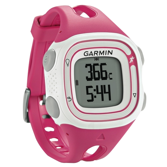 Garmin Forerunner 10, blanc et rose, montre connectée GPS de fitness pour coureurs (reconditionnée certifiée Garmin)