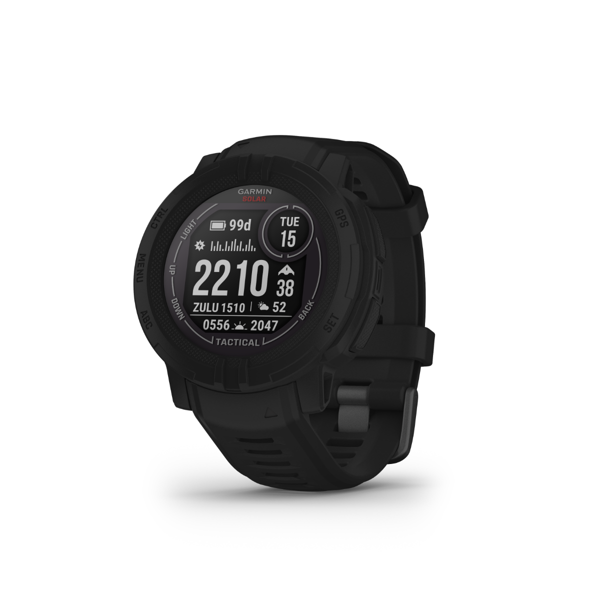 Garmin Instinct 2 Solar, édition tactique – Noir (010-02627-13)