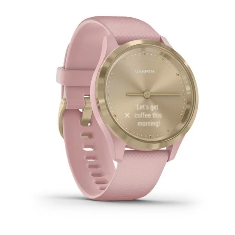 Garmin Vívomove 3S, Light Gold w/ Dust Rose (Garmin Certified Refurbished)