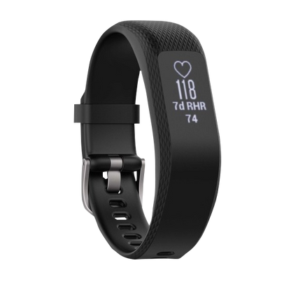 Garmin Vivosmart 3, bracelet noir S/M, montre connectée GPS (reconditionnée certifiée Garmin)