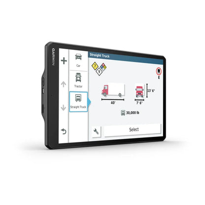 Navigateur GPS pour camion Garmin Dezl OTR1000 10" (remis à neuf certifié Garmin)