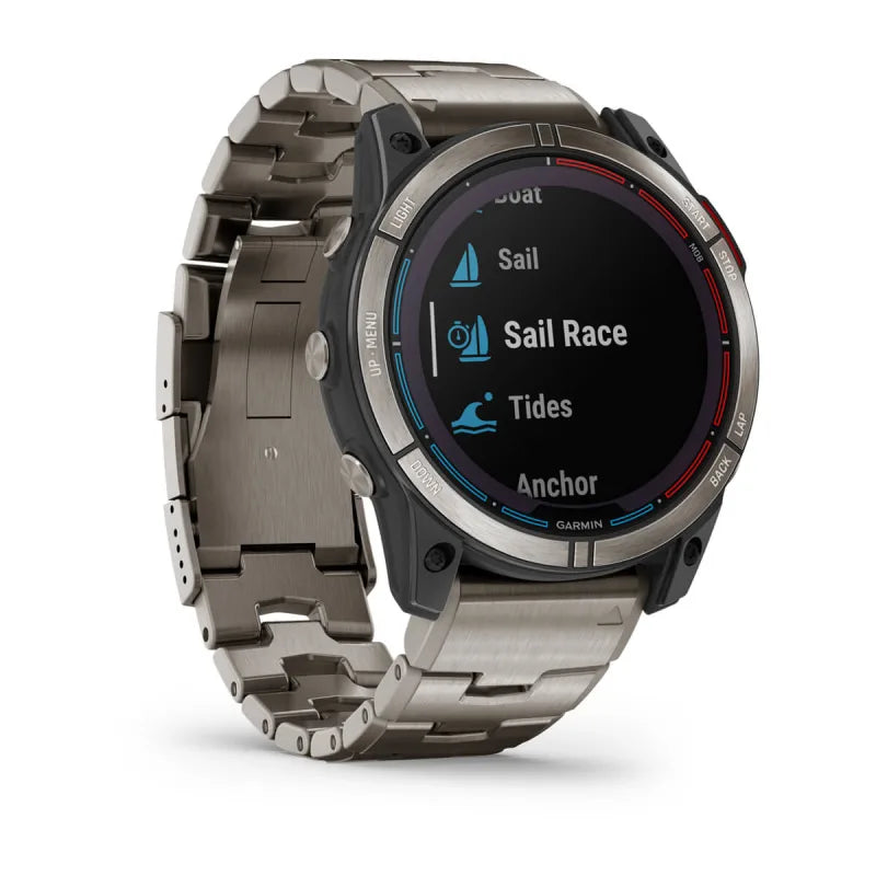 Montre GPS marine Garmin Quatix 7X, édition solaire, avec chargement solaire (reconditionnée et certifiée Garmin) 