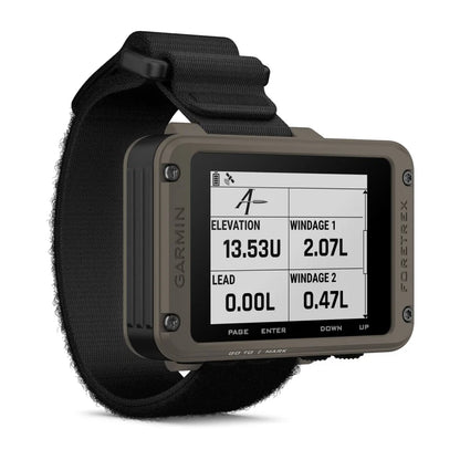 Navigateur GPS de poignet Garmin Foretrex 901 Ballistic Edition avec dragonne (010-02760-00)