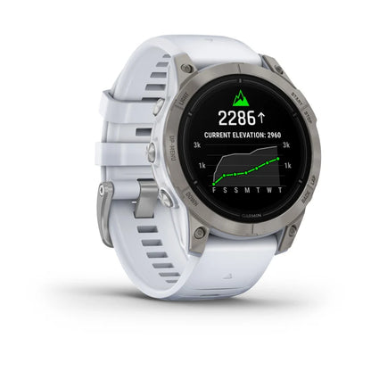 Garmin Epix Pro (Gen 2), 47 mm Sapphire Edition Titanium with Whitestone Band (010-02803-20)