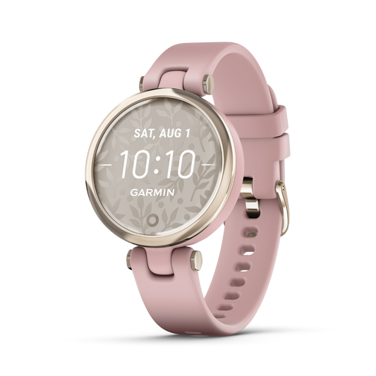 Garmin Lily - Édition Sport Lunette Midnight Orchid avec boîtier Deep Orchid et bracelet en silicone (010-02384-03)