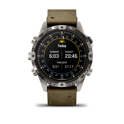 Garmin MARQ Adventurer (Gen 2), montre connectée GPS de luxe pour hommes (010-02648-30)