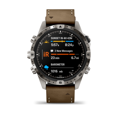 Garmin MARQ Adventurer (Gen 2), montre connectée GPS de luxe pour hommes (010-02648-30)