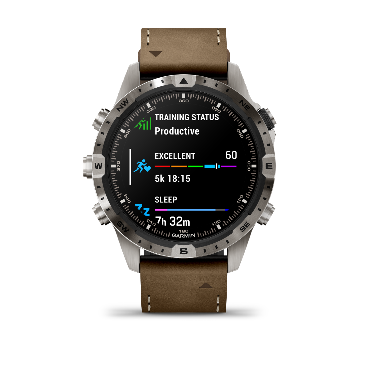 Garmin MARQ Adventurer (Gen 2), montre connectée GPS de luxe pour hommes (010-02648-30)