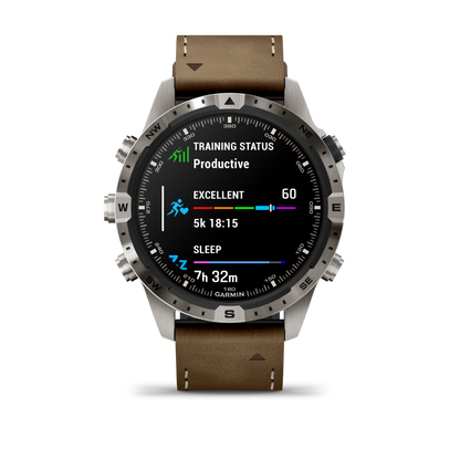 Garmin MARQ Adventurer (Gen 2), montre connectée GPS de luxe pour hommes (010-02648-30)